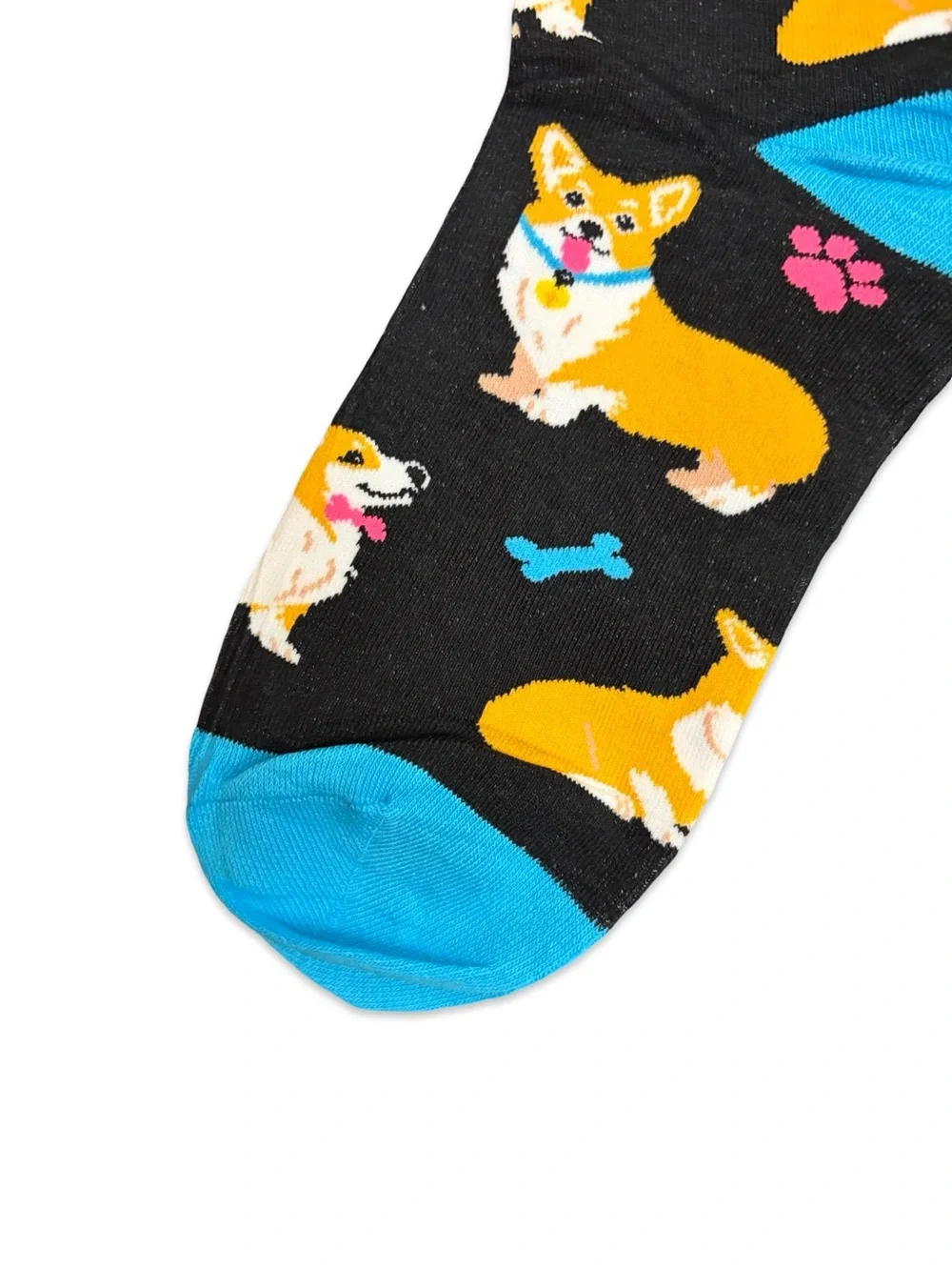 Corgi Novelty Crew Socks One Size Fits Most